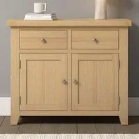 Windsor 2 Door 2 Drawer Sideboard - Natural Oak