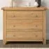 Windsor 3 Drawer Storage Chest - Natural Oak