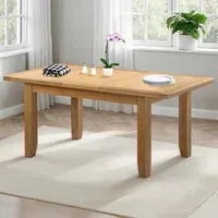 Windsor 8-Seater Extending Dining Table - Natural Oak