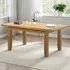 Windsor 8-Seater Extending Dining Table - Natural Oak