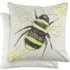 Animal Watercolour Bumble Bee Cushion Cover - Grey