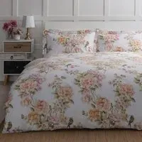 Aubrey Super King Size Duvet Cover Set - Multi, Cotton