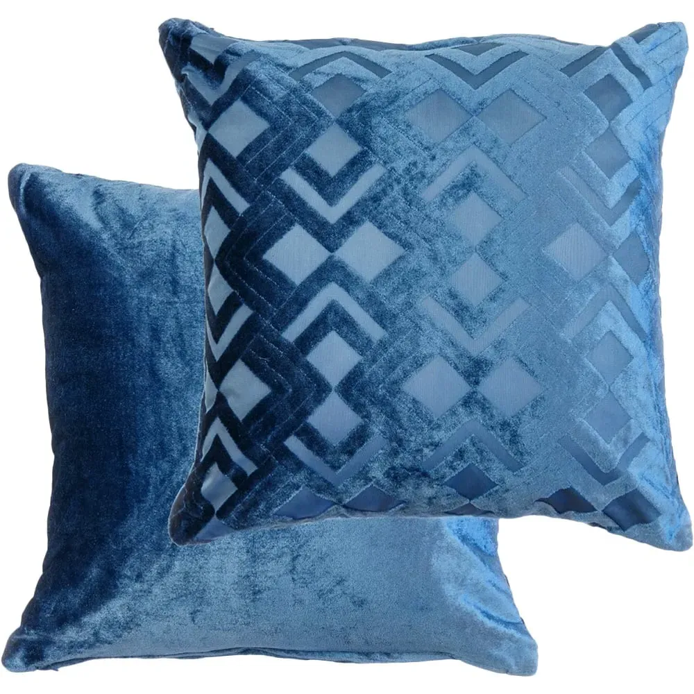 Barcelona Cushion Cover - Blue image