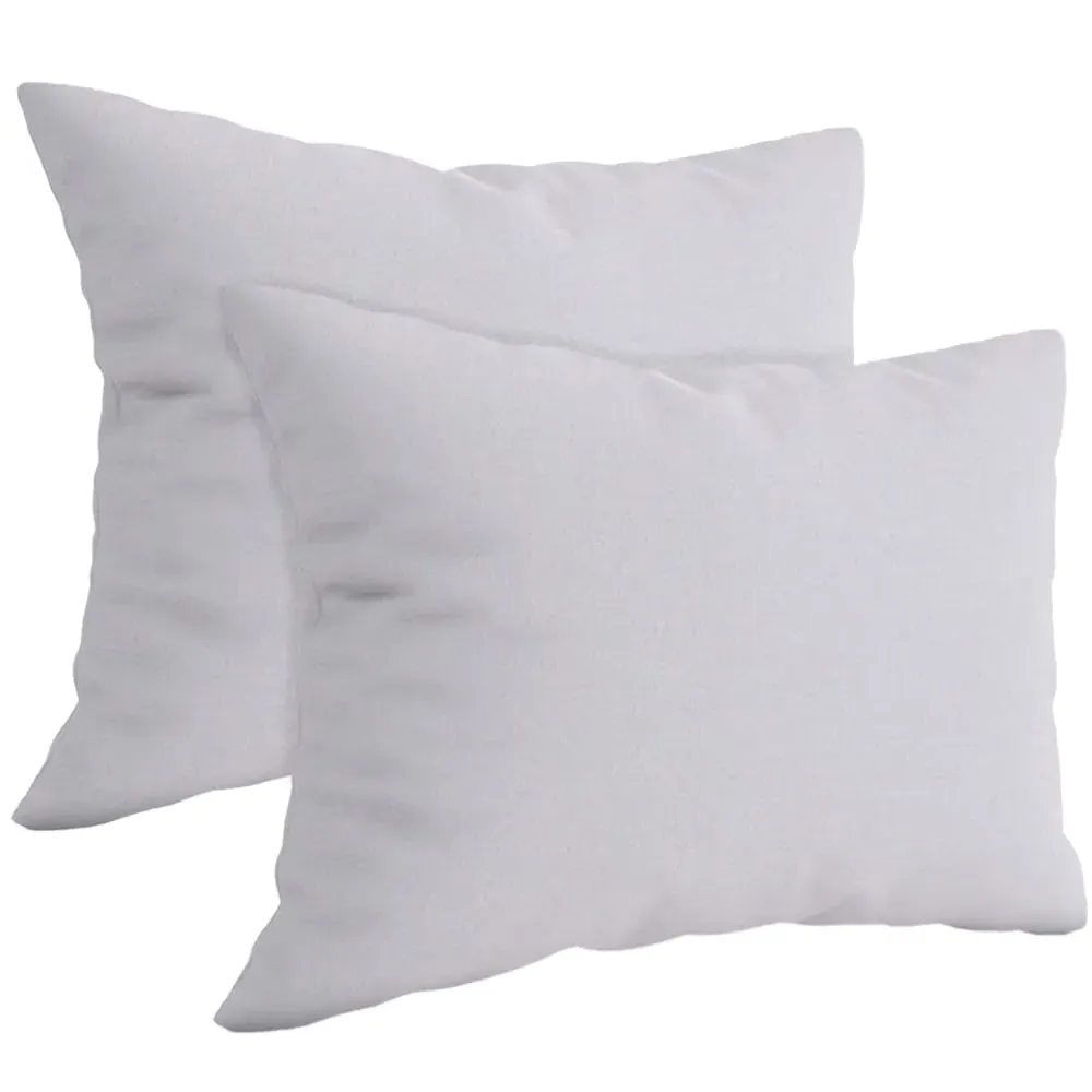 Brushed Cotton Pillowcases 2 Pack - Grey
