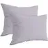 Brushed Cotton Pillowcases 2 Pack - Purple