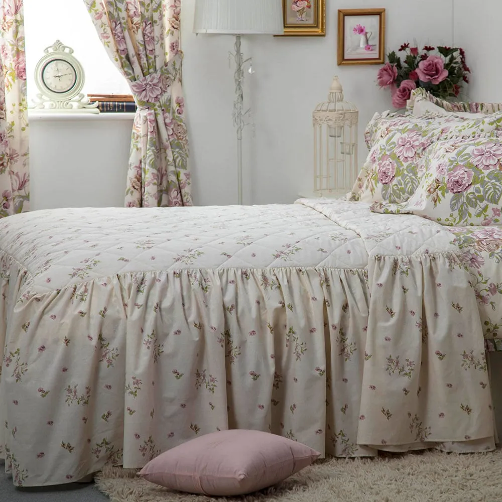 Country Dream Double Rose Boutique Bedspread - Multi