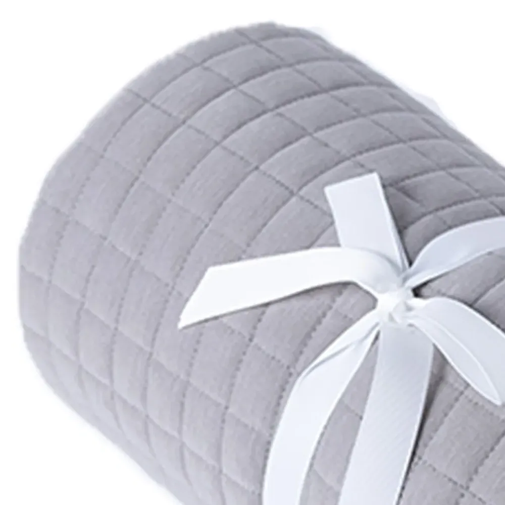 Crompton Bed Runner - Grey, Cotton Polyester