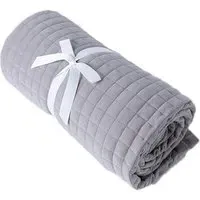 Crompton Bed Runner - Grey, Cotton Polyester
