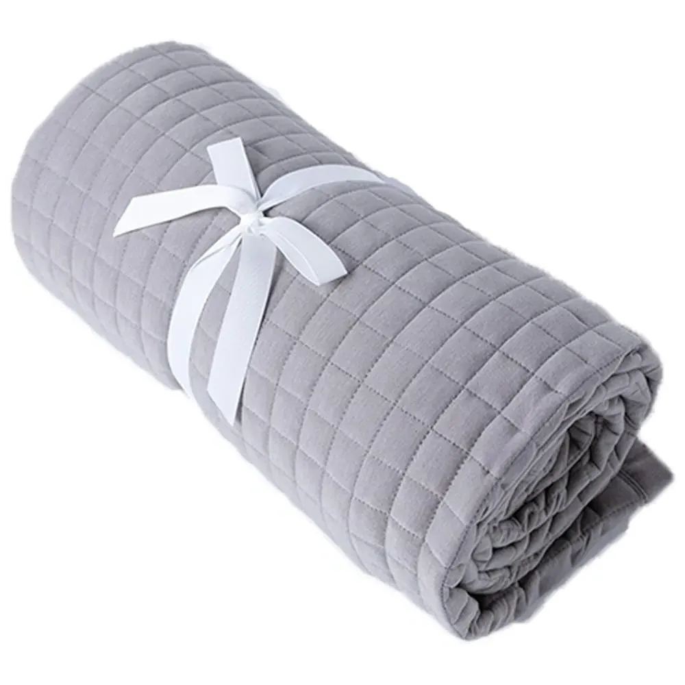 Crompton Bed Runner - Grey, Cotton Polyester image