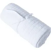 Crompton Bed Runner - White, Cotton Polyester