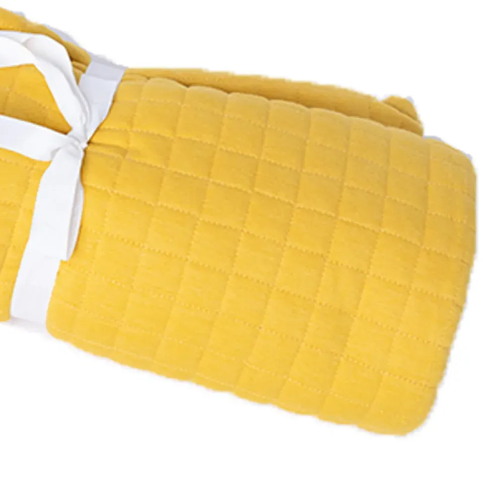 Crompton Cobalt Bed Runner - Saffron