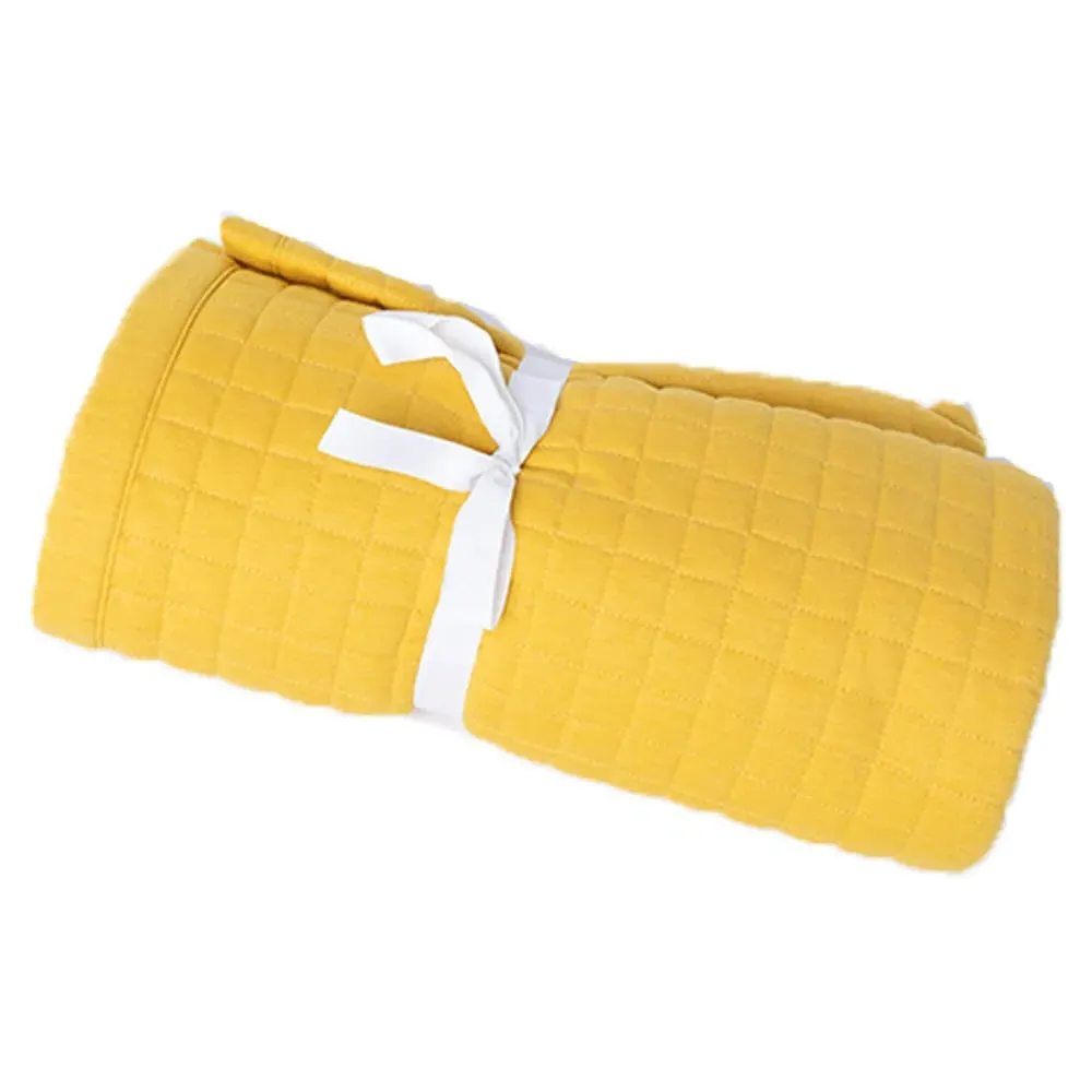 Crompton Cobalt Bed Runner - Saffron