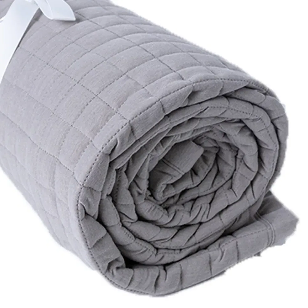 Crompton Cobalt Throw - Grey