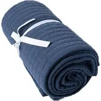 Crompton Cobalt Throw - Navy