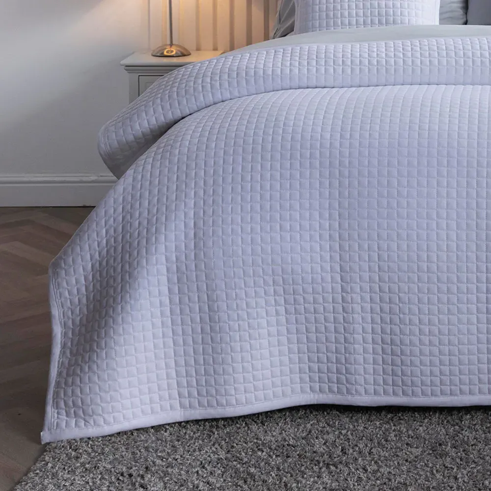 Crompton Cobalt Throw - White