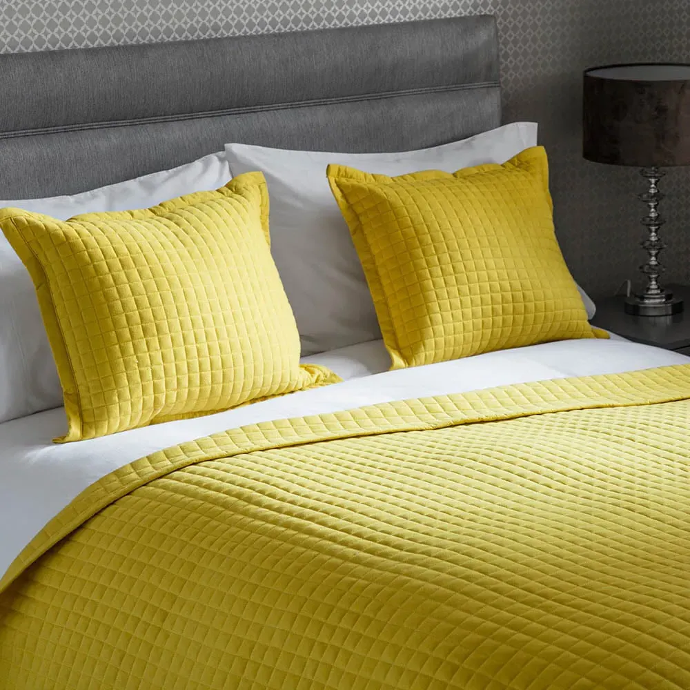 Crompton Cobalt Throw - Yellow