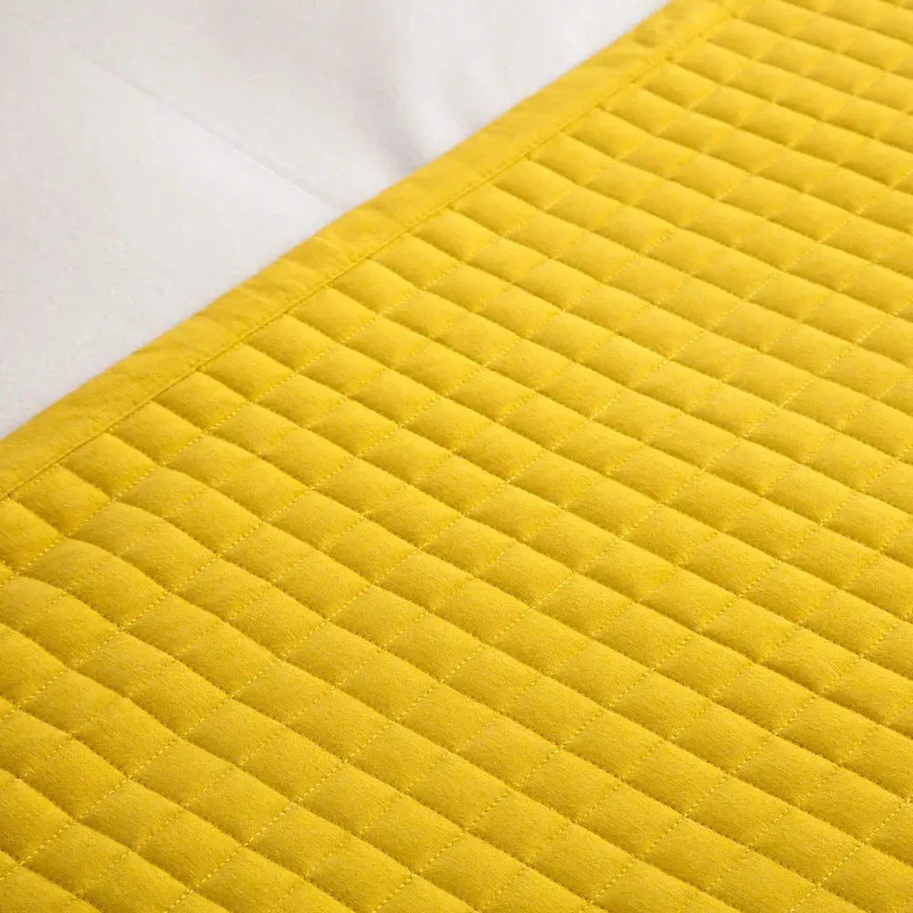 Crompton Cobalt Throw - Yellow