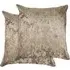 Crushed Velvet Cushion Cover - Cream