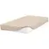 Double Deep Fitted Bed Sheet - Cream, Cotton Polyester