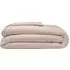 Double Duvet Cover - Cream, Brushed Cotton