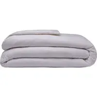 Double Duvet Cover - Purple, Brushed Cotton