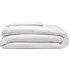 Double Duvet Cover - White, Brushed Cotton