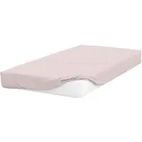 Double Fitted Bed Sheet - Pink, Cotton Polyester