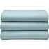 Double Flat Bed Sheet - Blue, Brushed Cotton