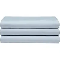 Double Flat Bed Sheet - Duck Egg