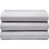 Double Flat Bed Sheet - Grey, Brushed Cotton