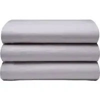 Double Flat Bed Sheet - Heather, Brushed Cotton