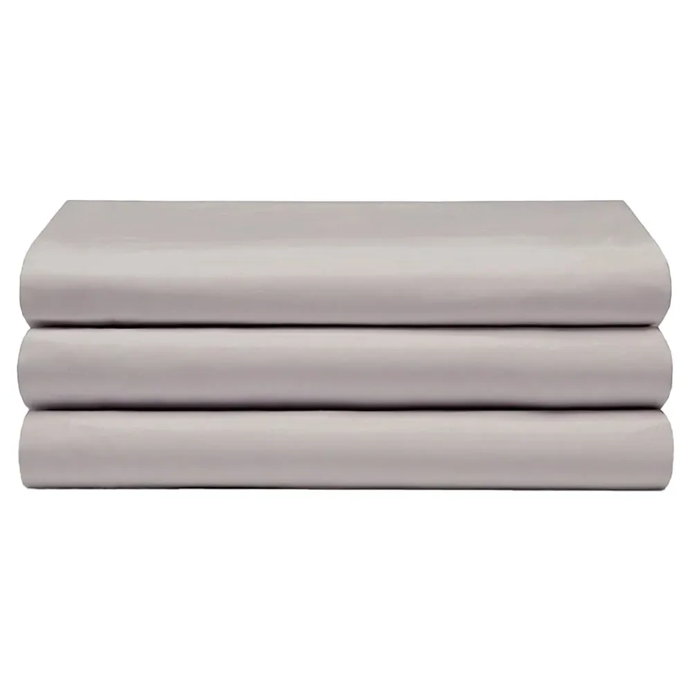 Double Flat Bed Sheet - Ivory