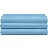 Double Flat Bed Sheet - Sky Blue, Cotton Polyester