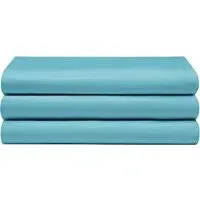 Double Flat Bed Sheet - Teal