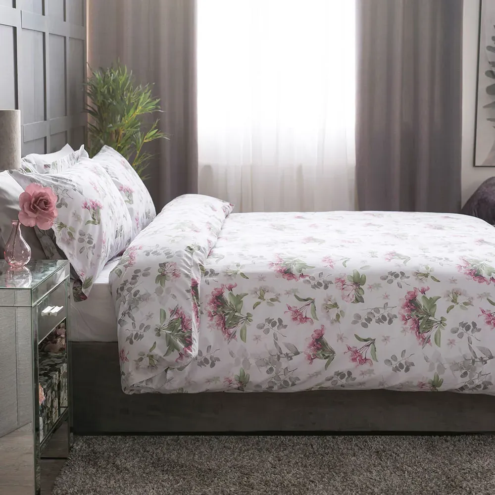 Elsbeth Super King Size Duvet Cover Set - Multi, Cotton