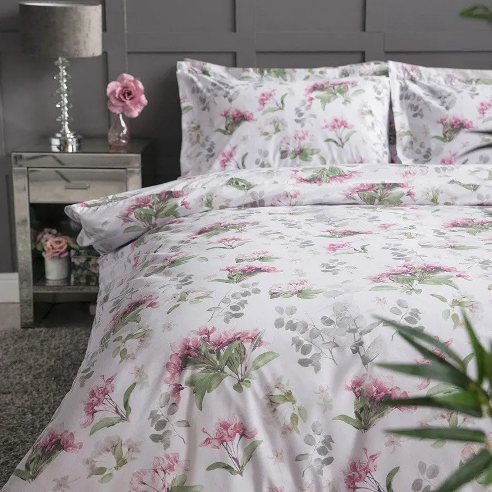 Elsbeth Super King Size Duvet Cover Set - Multi, Cotton