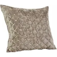 Elysium Cushion Cover - Mink, Velvet