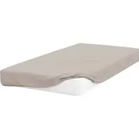 Emperor Size Fitted Bed Sheet - Brown, Cotton Polyester