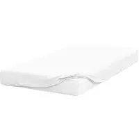 Emperor Size Fitted Bed Sheet - White, Cotton Polyester