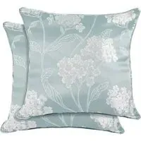English Garden Cushion Cover - Duck Egg
