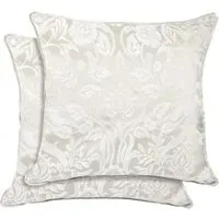 Harrow Square Cushion Cover - Cream