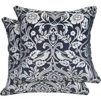 Harrow Square Cushion Cover - Navy