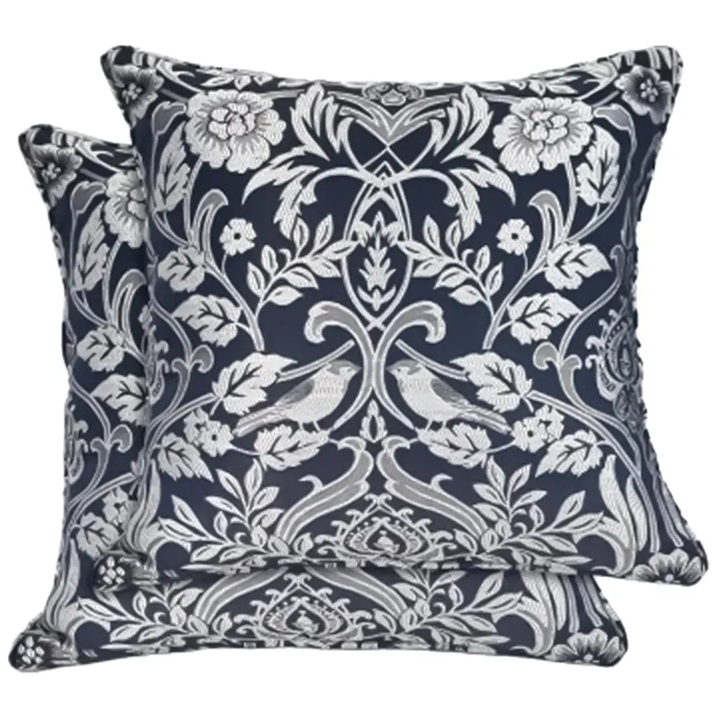 Harrow Square Cushion Cover - Navy