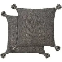 Hartley Cushion Cover - Black