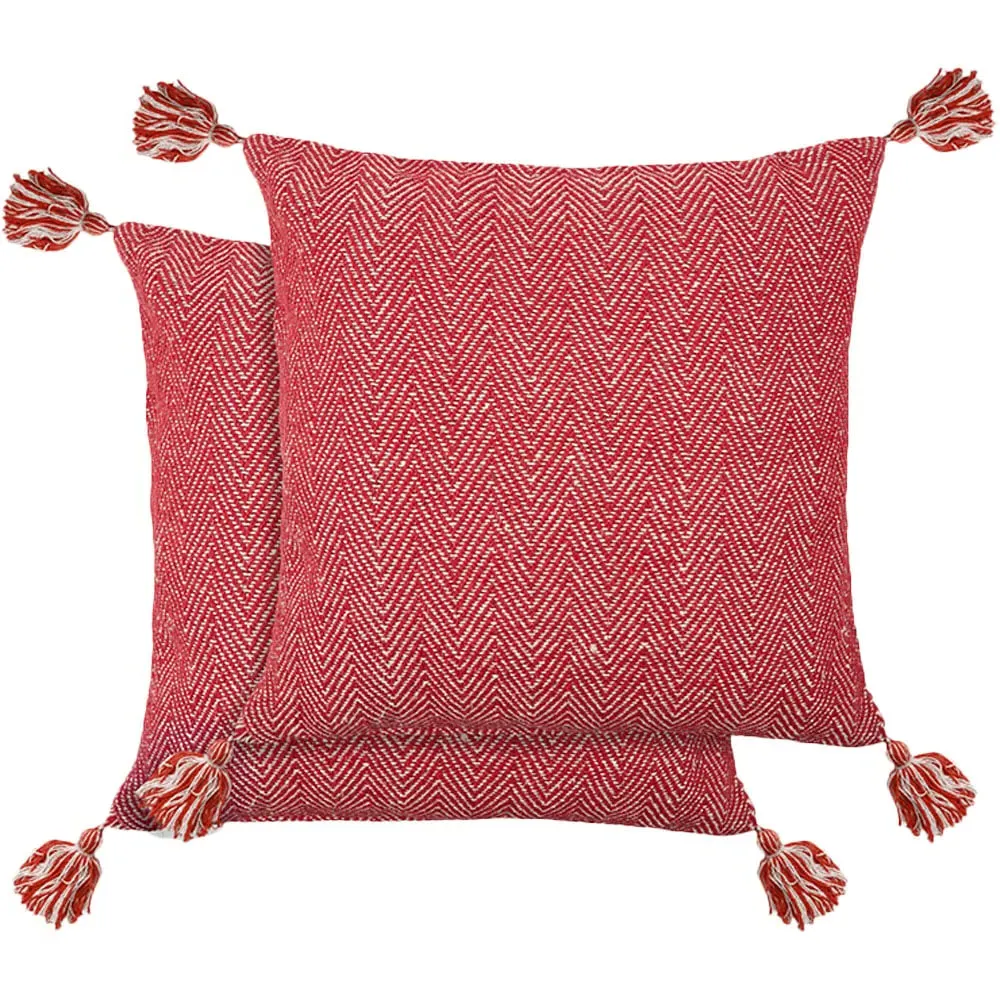 Hartley Cushion Cover - Red