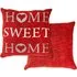 Home Sweet Home Cushion Cover - Burnt Orange