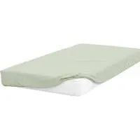 King Size Deep Fitted Bed Sheet - Green, Cotton Polyester