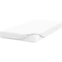 King Size Deep Fitted Bed Sheet - White, Cotton Polyester