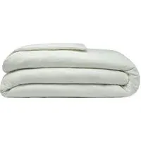 King Size Duvet Cover - Apple Green, Brushed Cotton