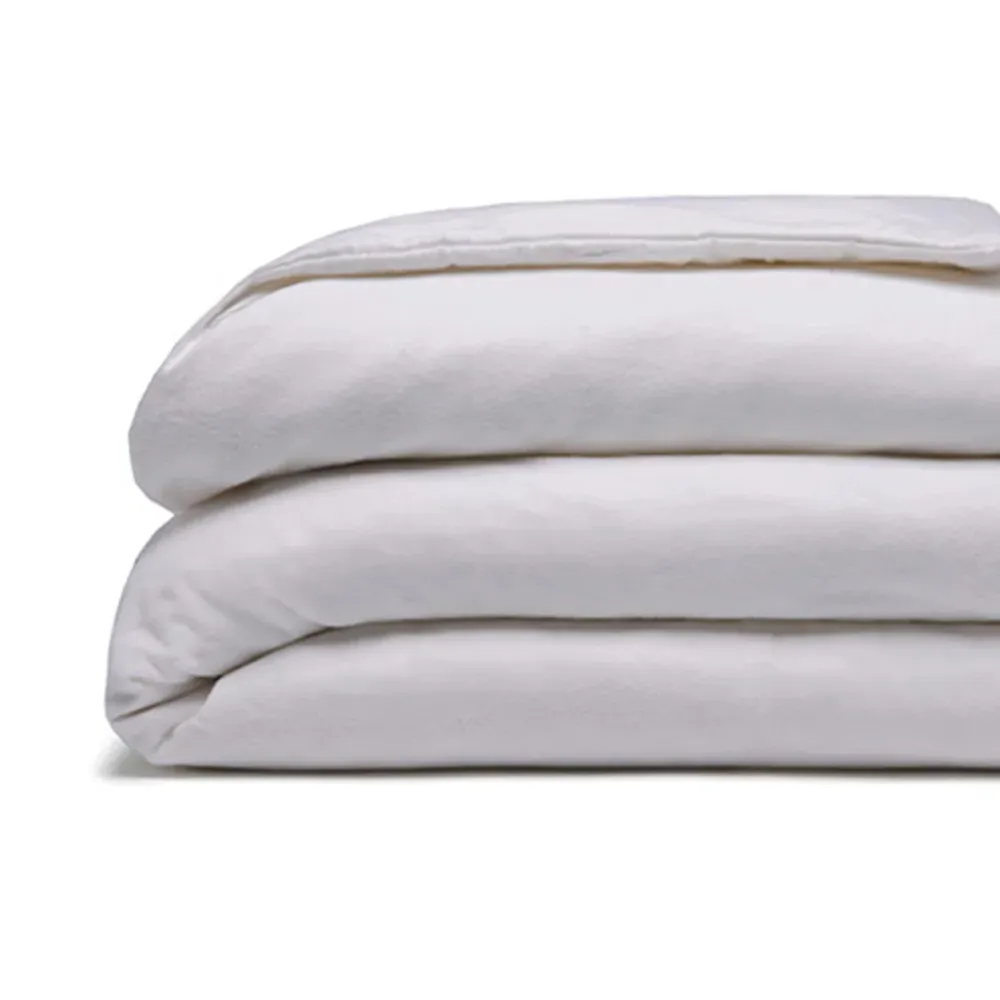 King Size Duvet Cover - Grey, Brushed Cotton